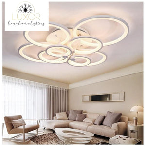 ceiling lighting Celine Modern Circular Ceiling Light - Luxor Home Decor & Lighting