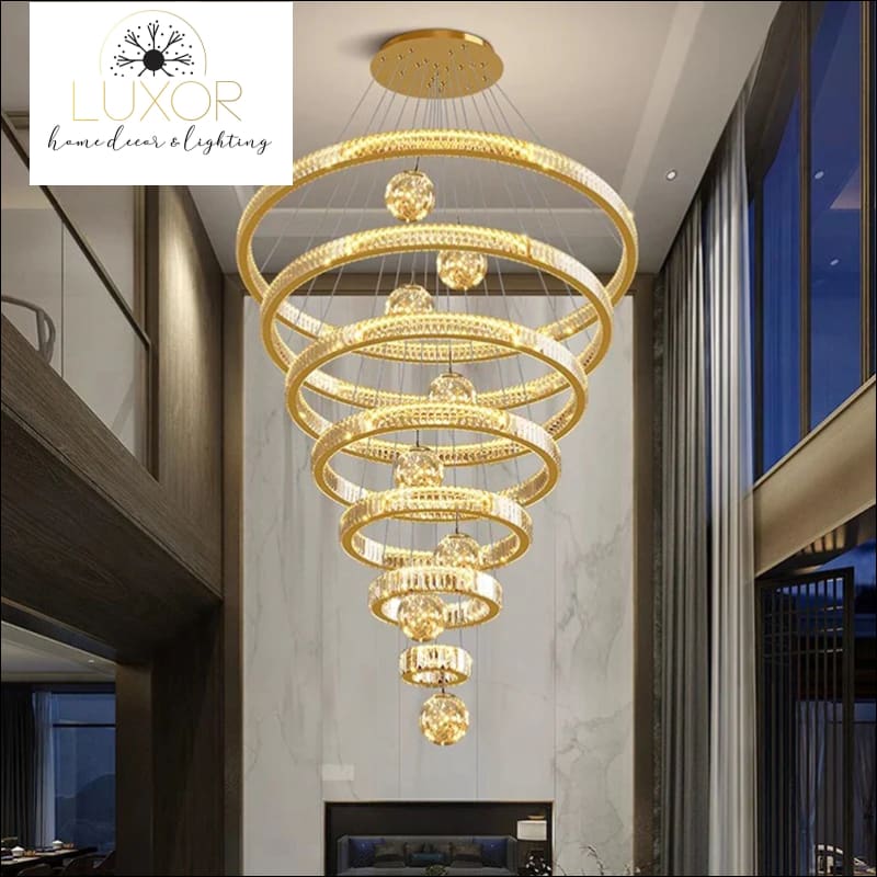 Empyrean Essence Crystal Chandelier - chandeliers