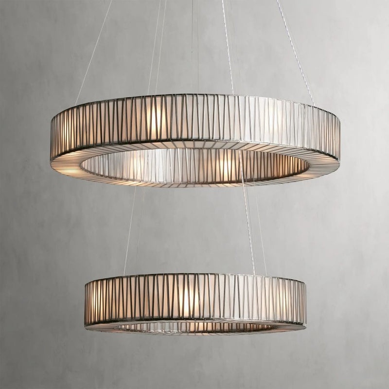 Jeuna 2-Tier Round Chandelier