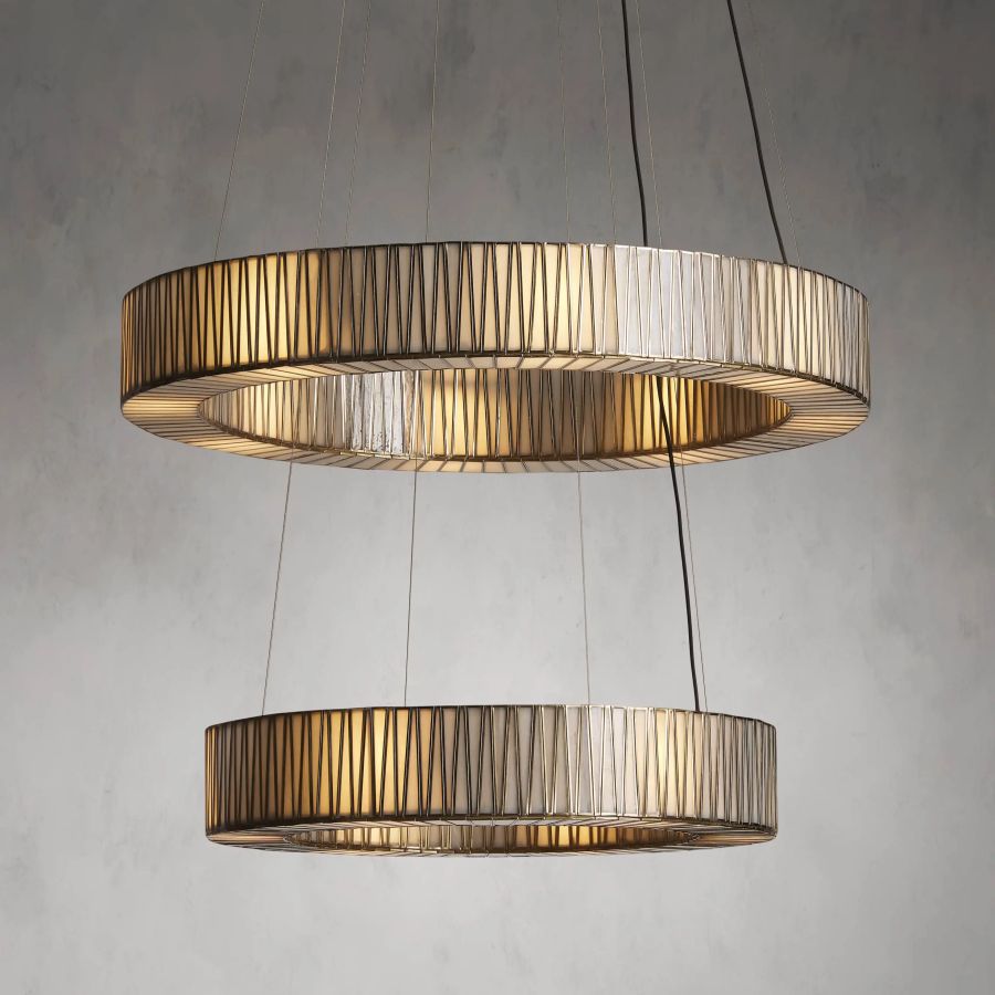 Jeuna 2-Tier Round Chandelier