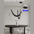 Lumière Arc Sculptural Chandelier