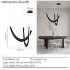 Lumière Arc Sculptural Chandelier