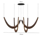 Lumière Arc Sculptural Chandelier