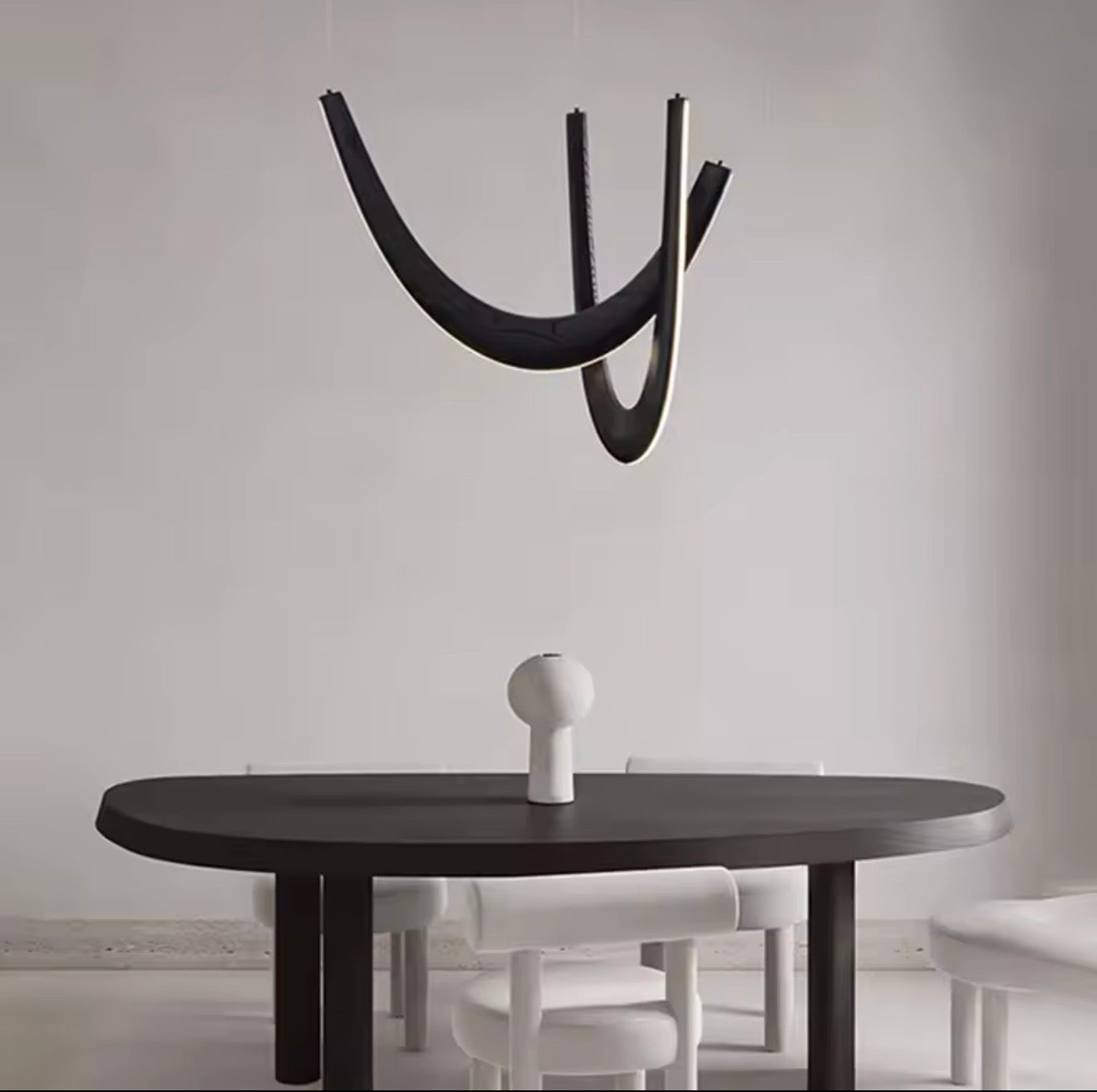 Lumière Arc Sculptural Chandelier