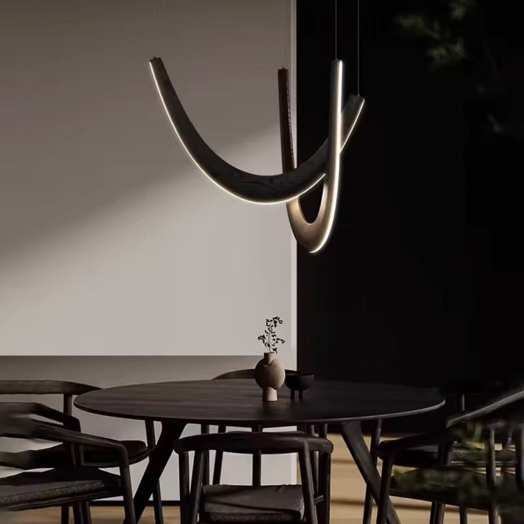 Lumière Arc Sculptural Chandelier