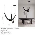 Lumière Arc Sculptural Chandelier