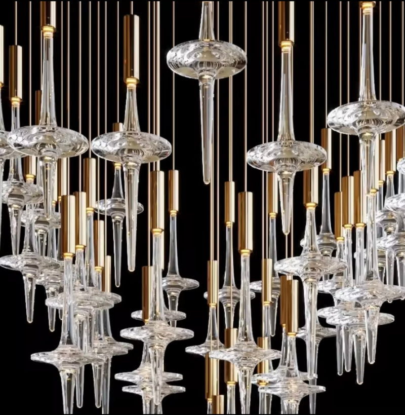St. Reitz Crystal Chandelier