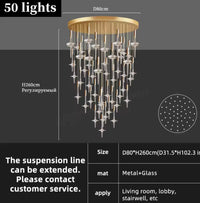 St. Reitz Crystal Chandelier