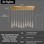 St. Reitz Crystal Chandelier - Luxor Home Decor & Lighting