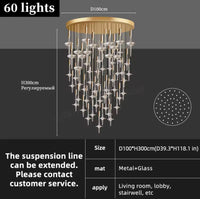 St. Reitz Crystal Chandelier