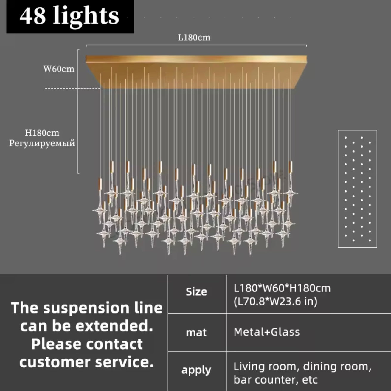 St. Reitz Crystal Chandelier - Luxor Home Decor & Lighting