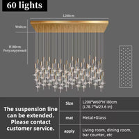 St. Reitz Crystal Chandelier