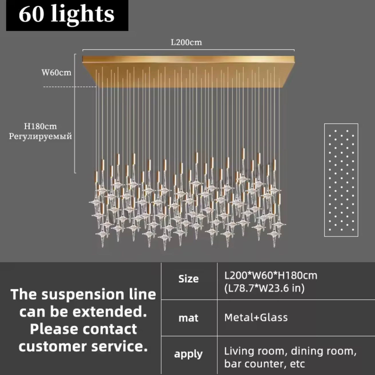 St. Reitz Crystal Chandelier - Luxor Home Decor & Lighting