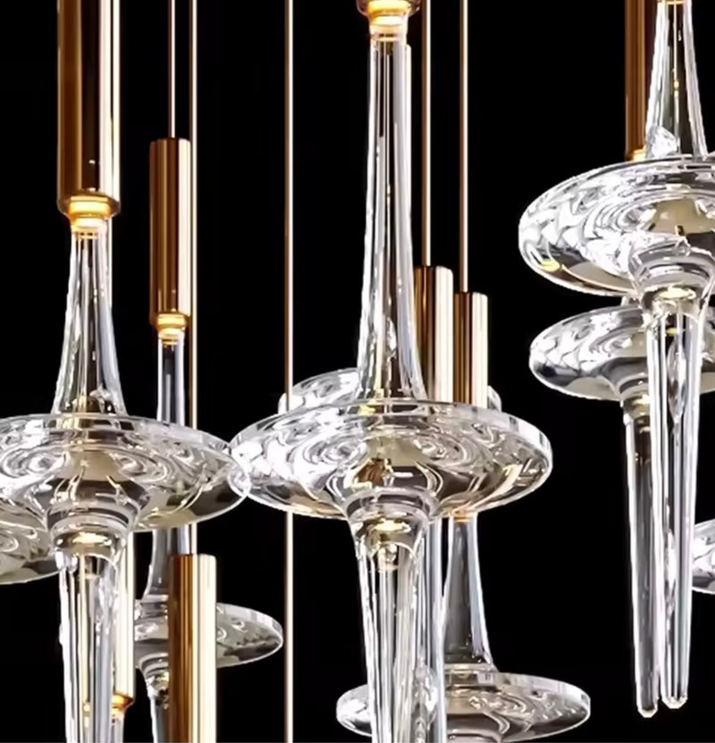 St. Reitz Crystal Chandelier
