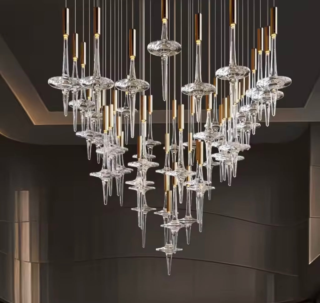 St. Reitz Crystal Chandelier
