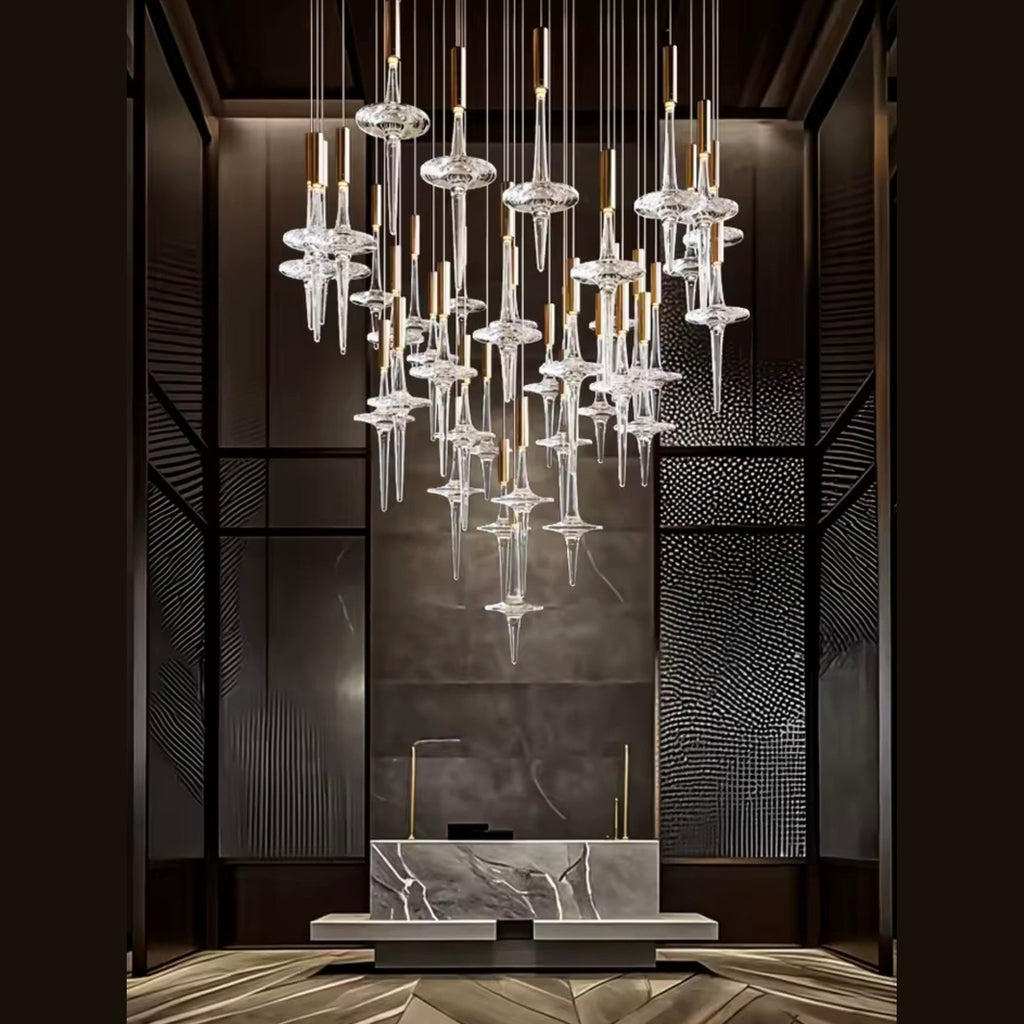 St. Reitz Crystal Chandelier - Luxor Home Decor & Lighting