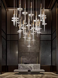 St. Reitz Crystal Chandelier