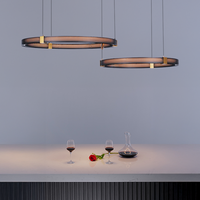 Matrix Ring Chandelier