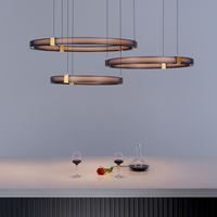 Matrix Ring Chandelier