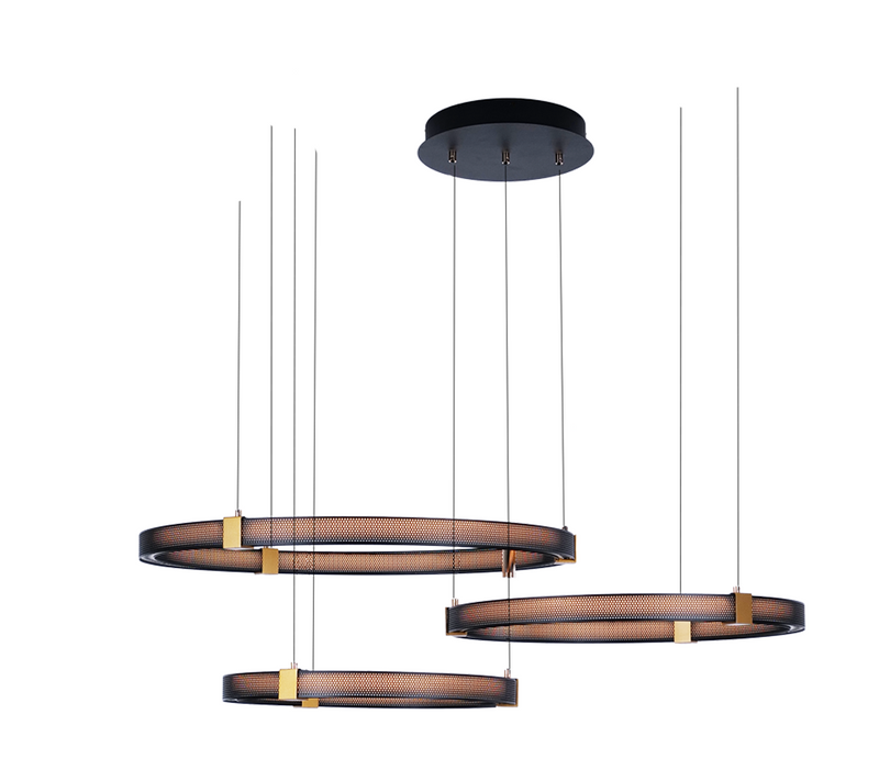 Matrix Ring Chandelier