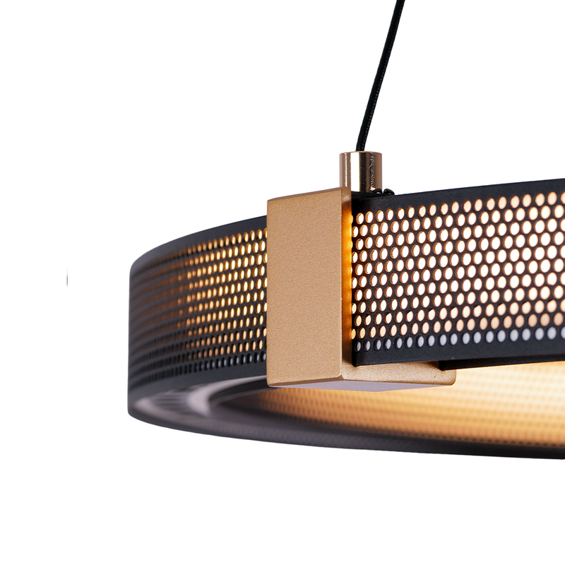 Matrix Ring Chandelier