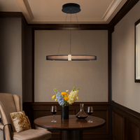 Matrix Ring Chandelier