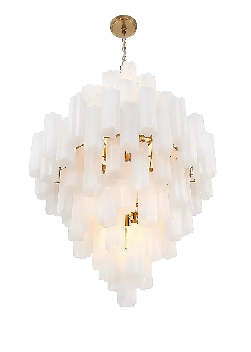 Priv Aveloria Grand Glass Cascade Chandelier