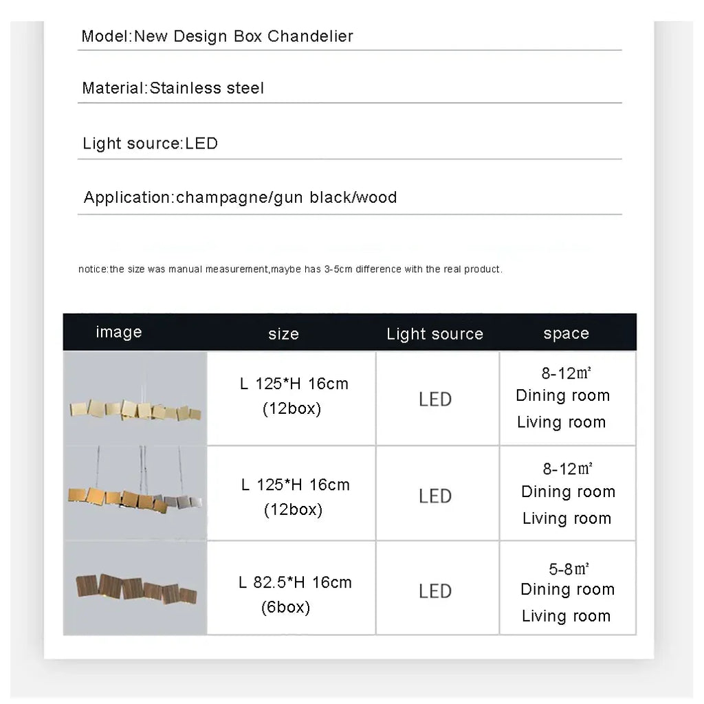 Long Italian Gold/Wood Grain Stainless Steel Pendant Light, Industrial Modern Stylish Room Decor Pendant Lamp 2025