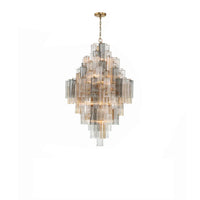 Priv Aveloria Grand Glass Cascade Chandelier