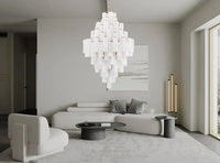 Priv Aveloria Grand Glass Cascade Chandelier