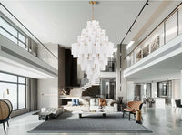 Priv Aveloria Grand Glass Cascade Chandelier