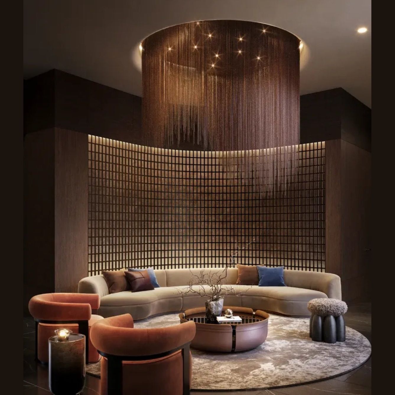 The Icefall Linear Chandelier - Luxor Home Decor & Lighting