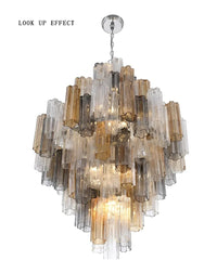 Priv Aveloria Grand Glass Cascade Chandelier