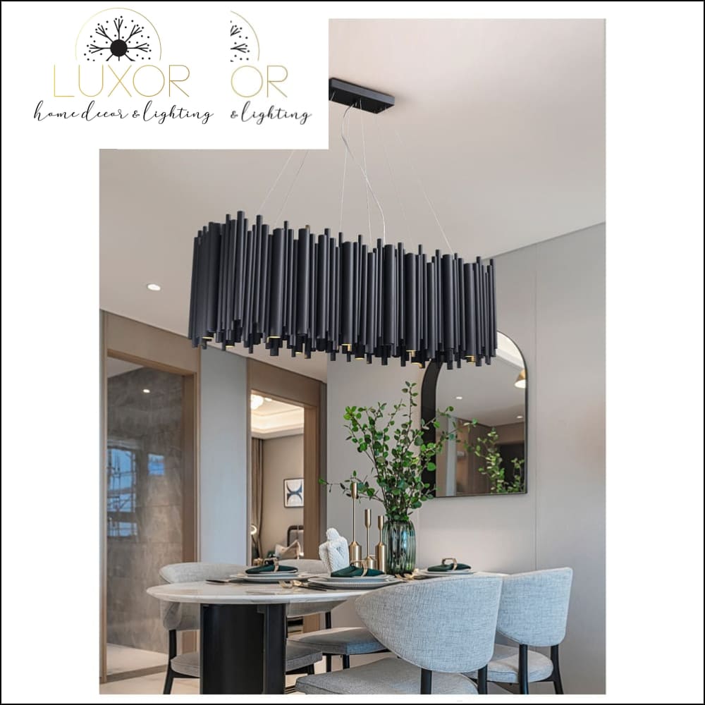 Agnus Steel Chandelier - chandelier