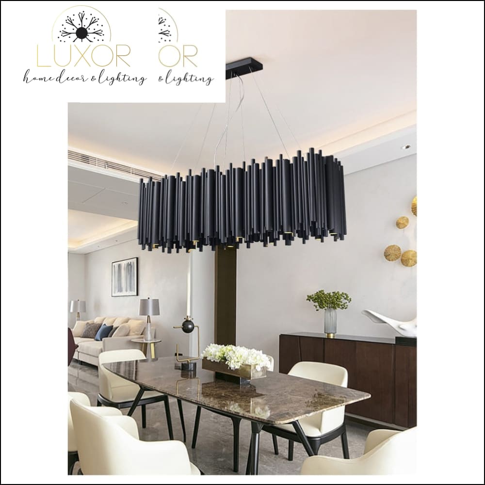 Agnus Steel Chandelier - chandelier