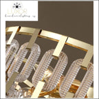 Ahari Gold Chandelier - chandeliers