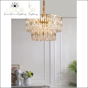 Ahari Gold Chandelier - chandeliers