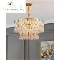 Ahari Gold Chandelier - chandeliers