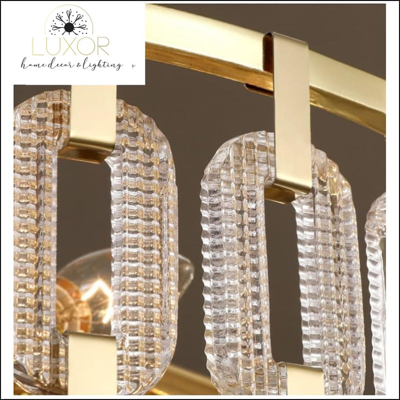 Ahari Gold Chandelier - chandeliers
