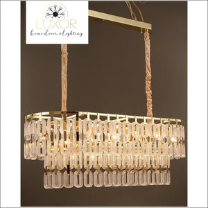Ahari Gold Chandelier - chandeliers