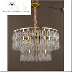 Ahari Gold Chandelier - chandeliers