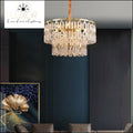 Ahari Gold Chandelier - chandeliers