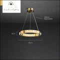 chandelier Alana Crystal Chandelier Collection - Luxor Home Decor & Lighting