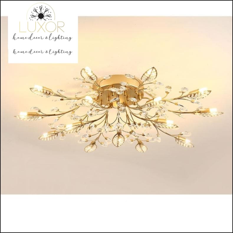 ceiling lights Alexa Luxury Crystal Ceiling Lamp - Luxor Home Decor & Lighting