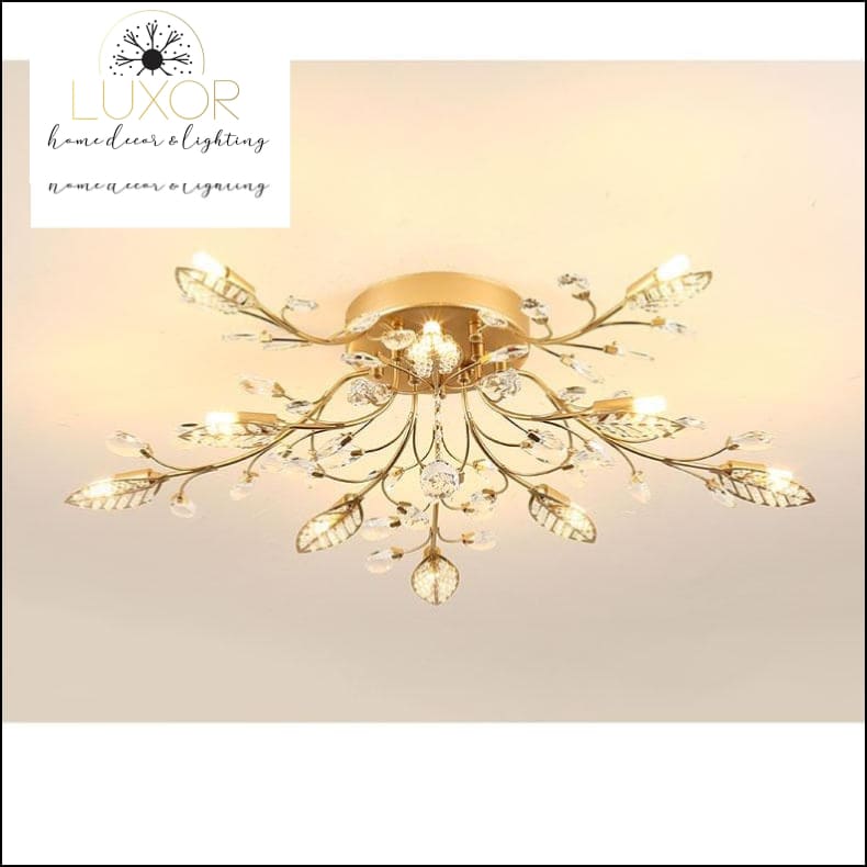 ceiling lights Alexa Luxury Crystal Ceiling Lamp - Luxor Home Decor & Lighting