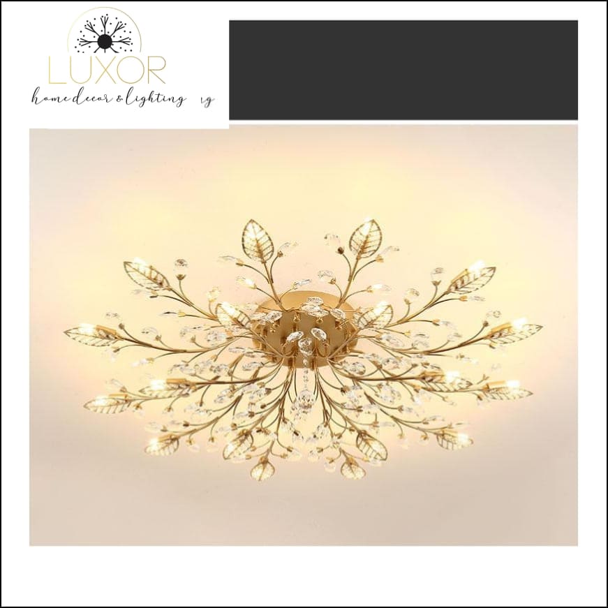 ceiling lights Alexa Luxury Crystal Ceiling Lamp - Luxor Home Decor & Lighting