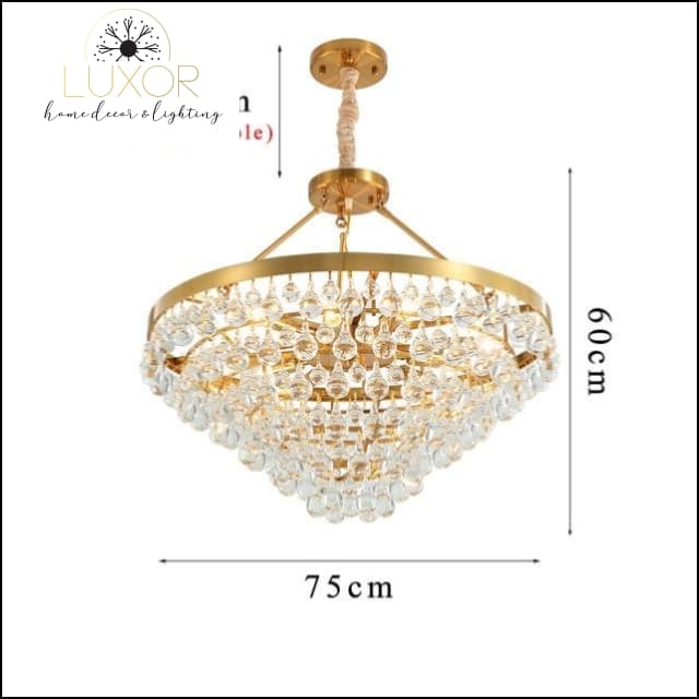 chandeliers Alexia Lux Chandelier - Luxor Home Decor & Lighting
