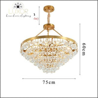 chandeliers Alexia Lux Chandelier - Luxor Home Decor & Lighting