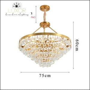 chandeliers Alexia Lux Chandelier - Luxor Home Decor & Lighting