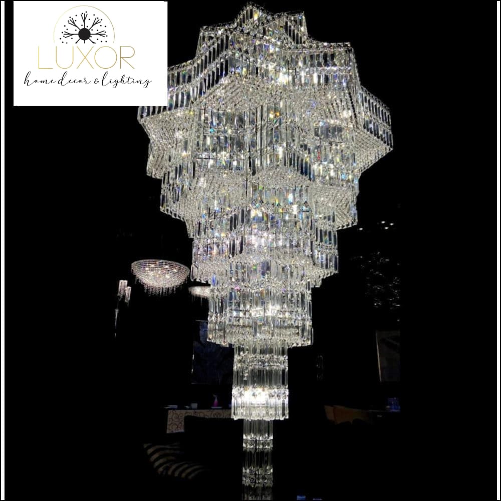 Alexoria Multi- Tier Crystal Chandelier